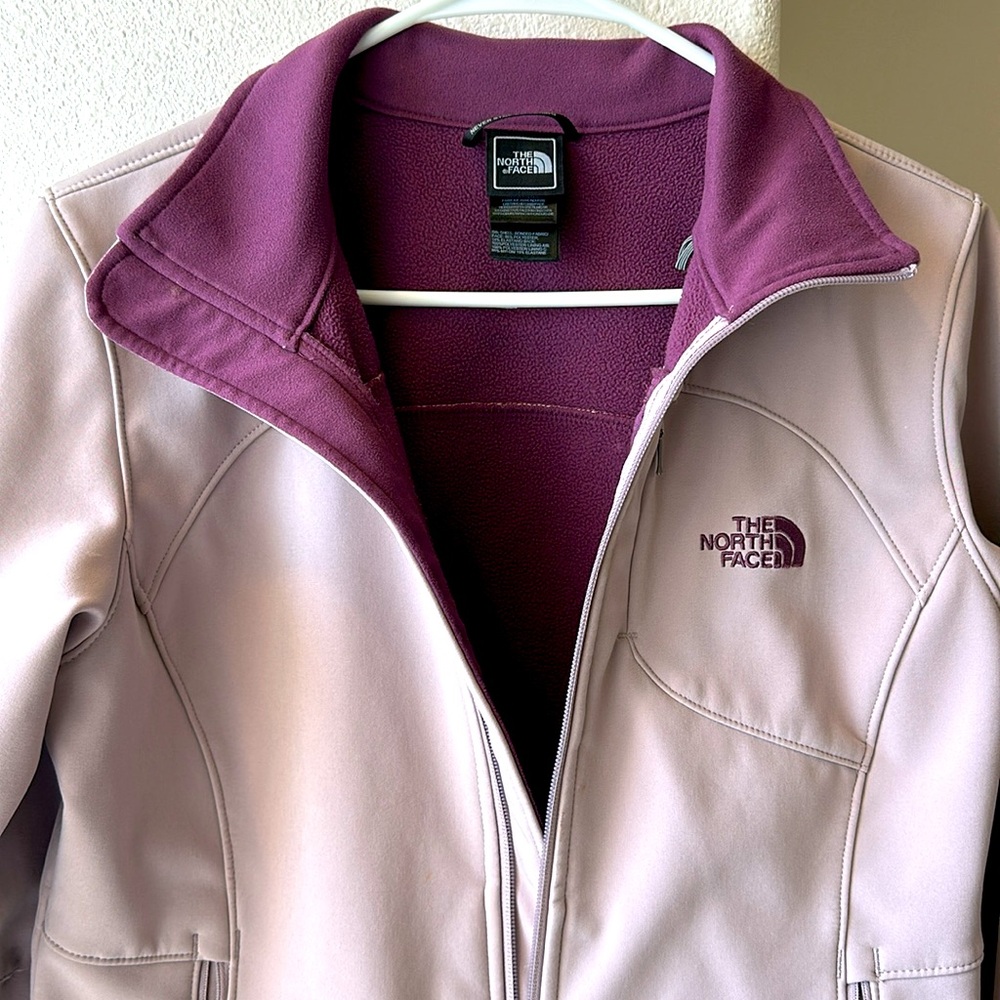 The North Face zip up coat